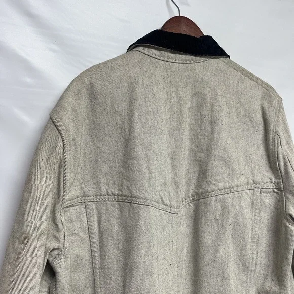 Levi's Vintage Long Trench Coat / Jacket Levi Strauss & Co. Medium READ - Picture 7 of 15